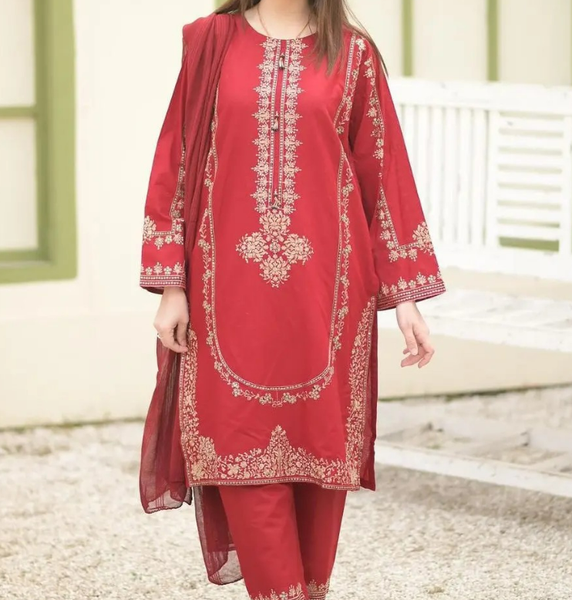 *Sequence Work Embroidery 2Pc*