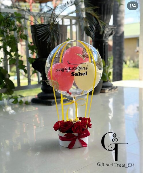 Balloon hamper