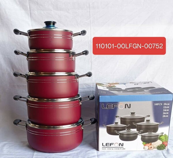 5 set nonstick bowls