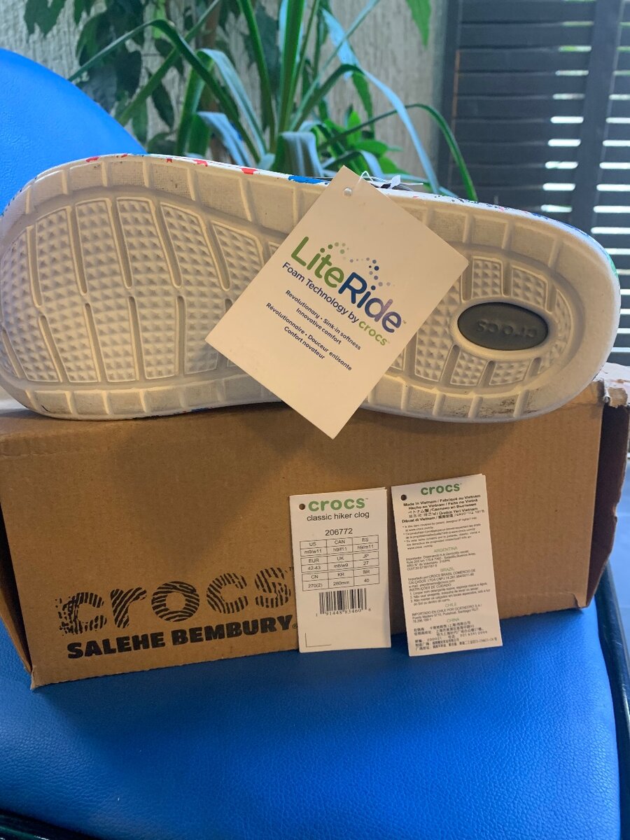 Sabots Crocs LiteRide Noir