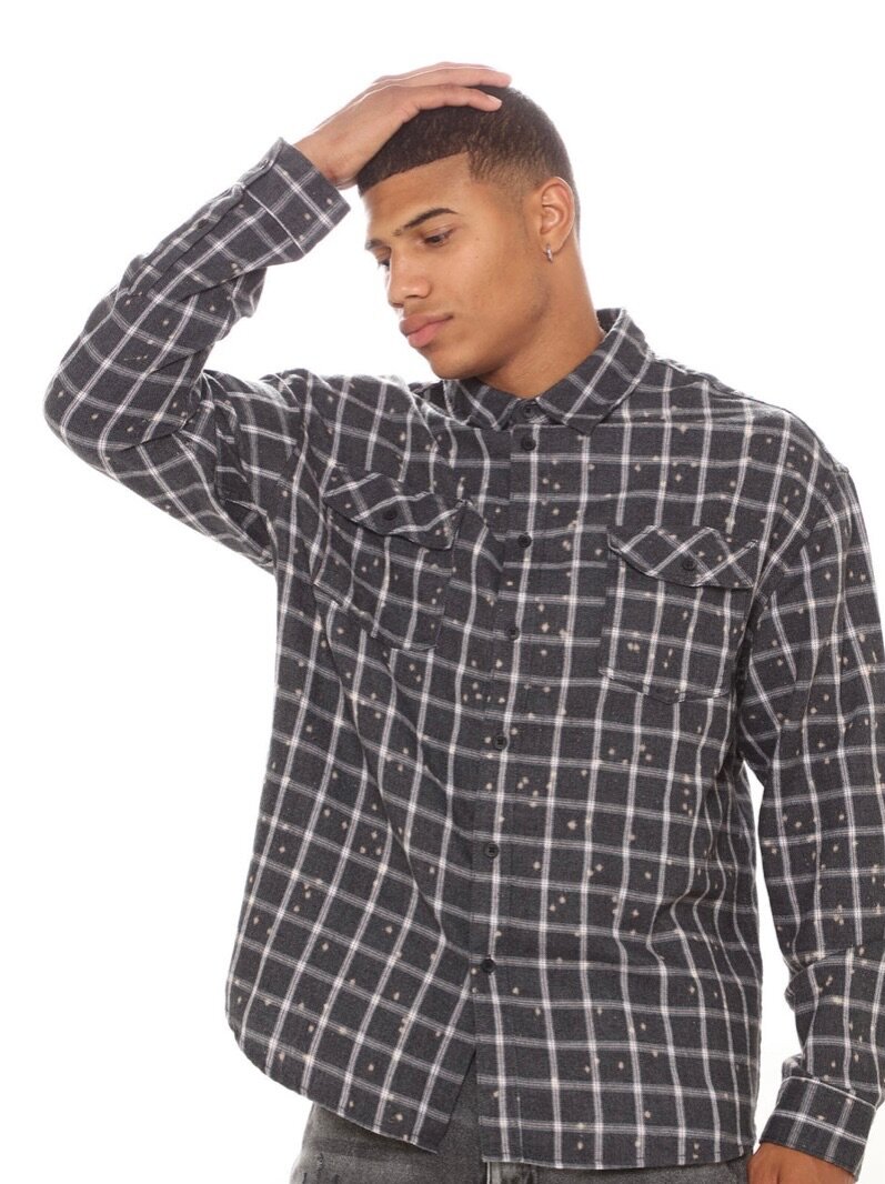 Fashionnova Men Plaid Shirt