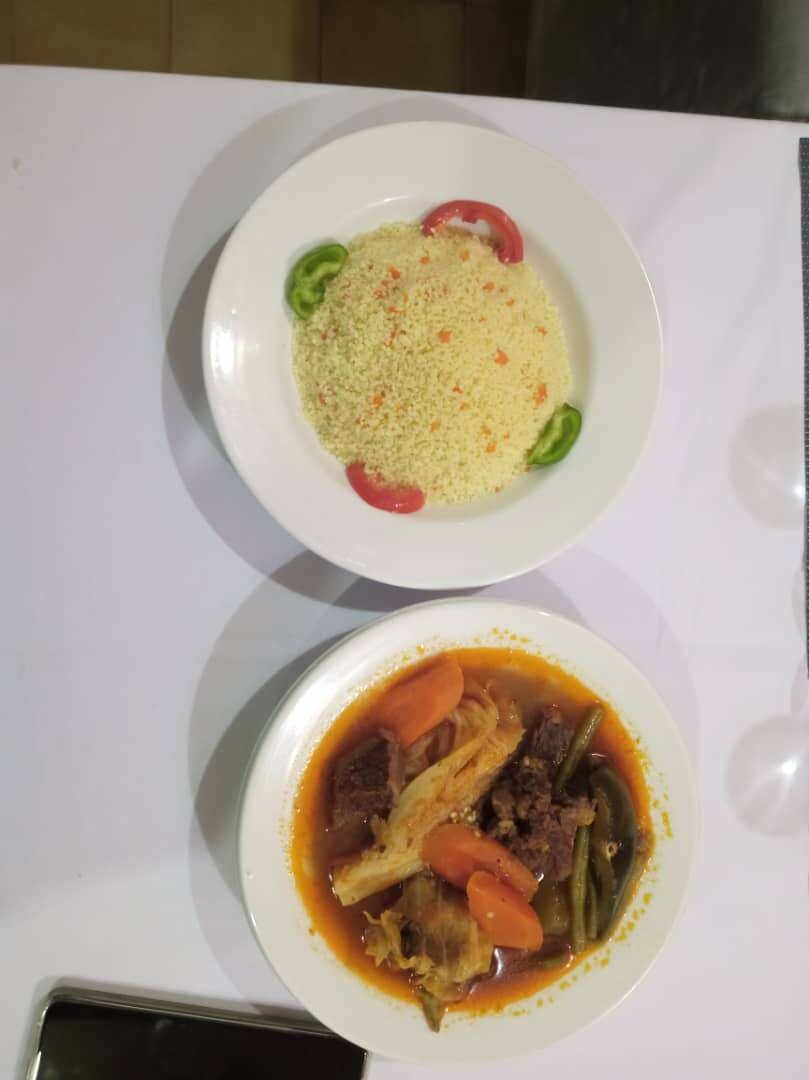 Plats exotiques variés