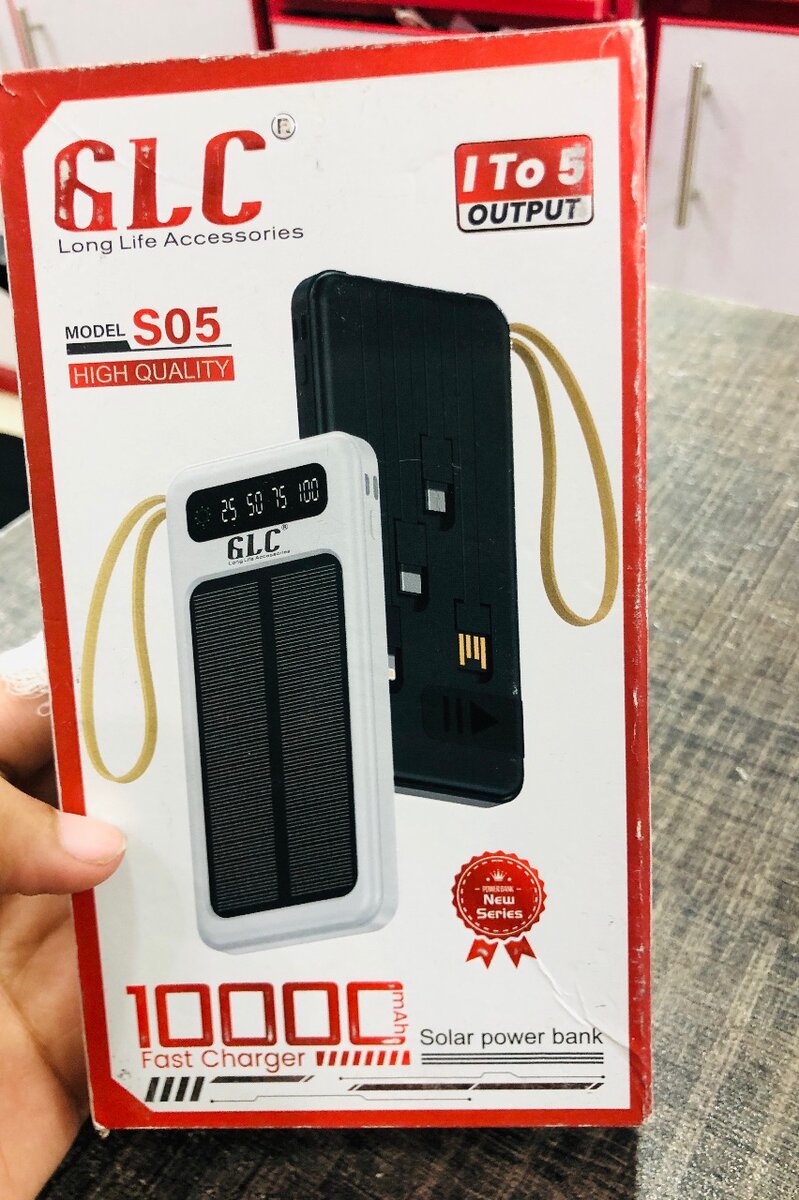 Solar power Bank/10000mAh power bank/GLC S05 power bank