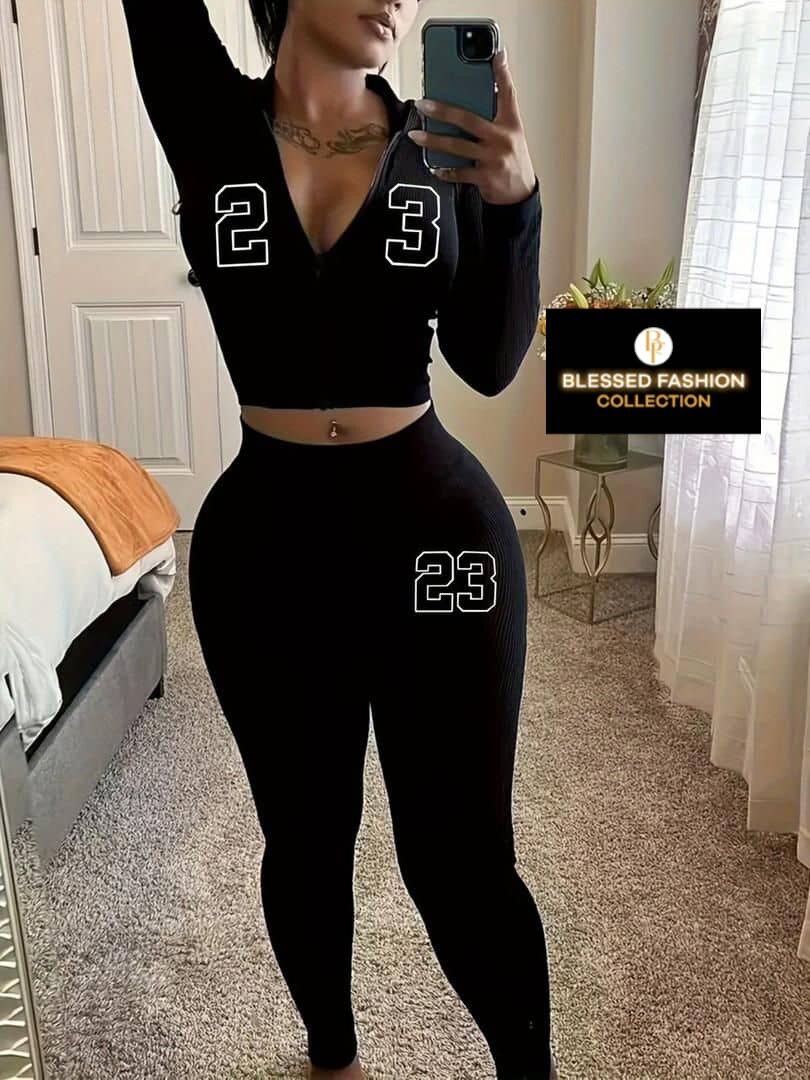 Ensemble sport tendance femme
