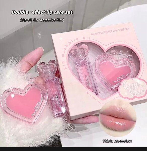 Set de Soins à Lèvres Double Effet