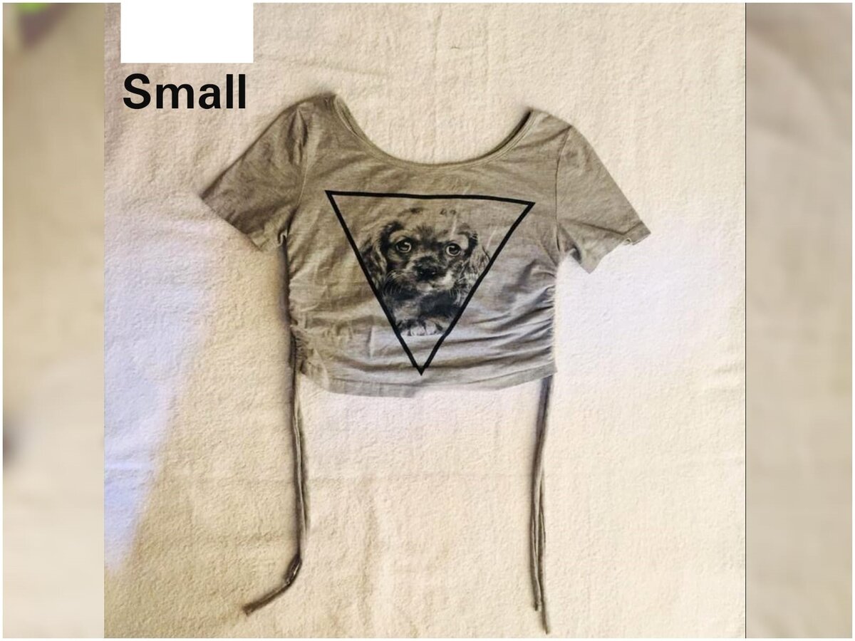 Salaula crop tops and tops