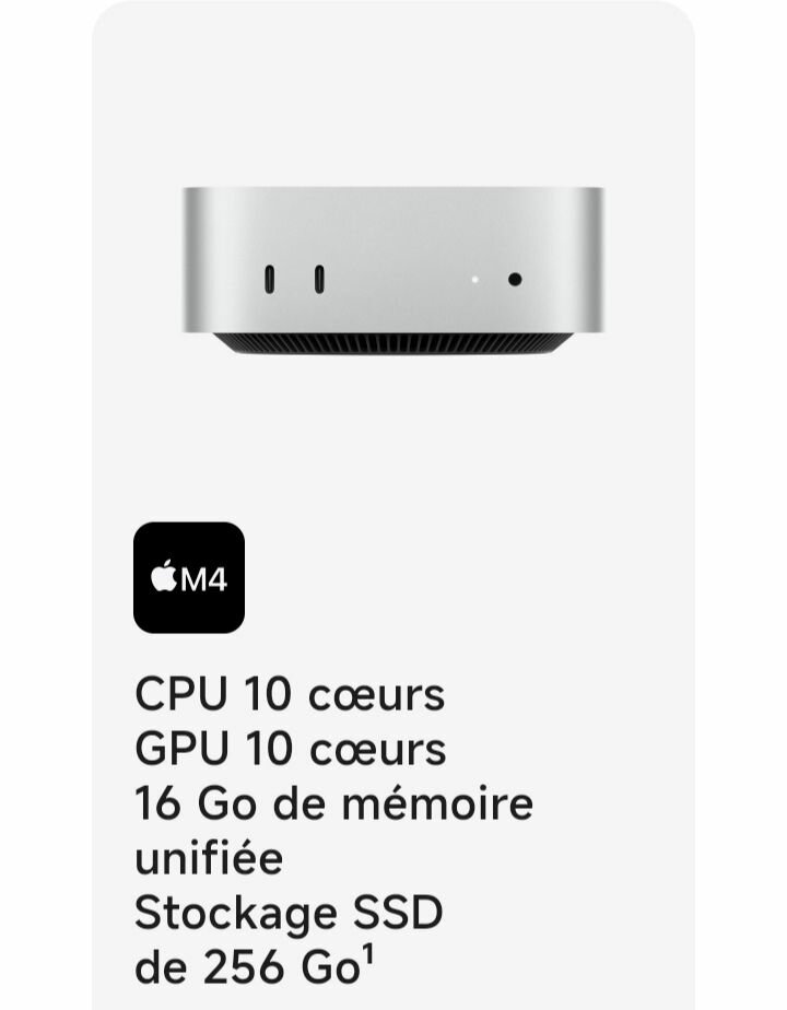Apple Mac Mini M4