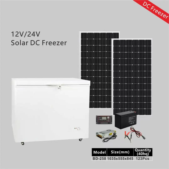 Congélateur Solaire DC 12V/24V