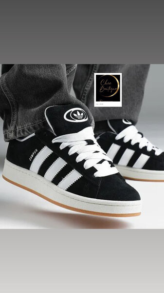 Baskets noires classiques