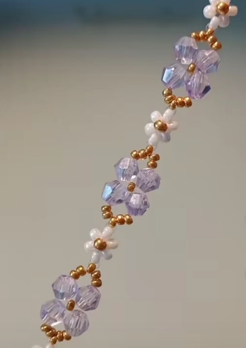 Daisy Flower Bracelet