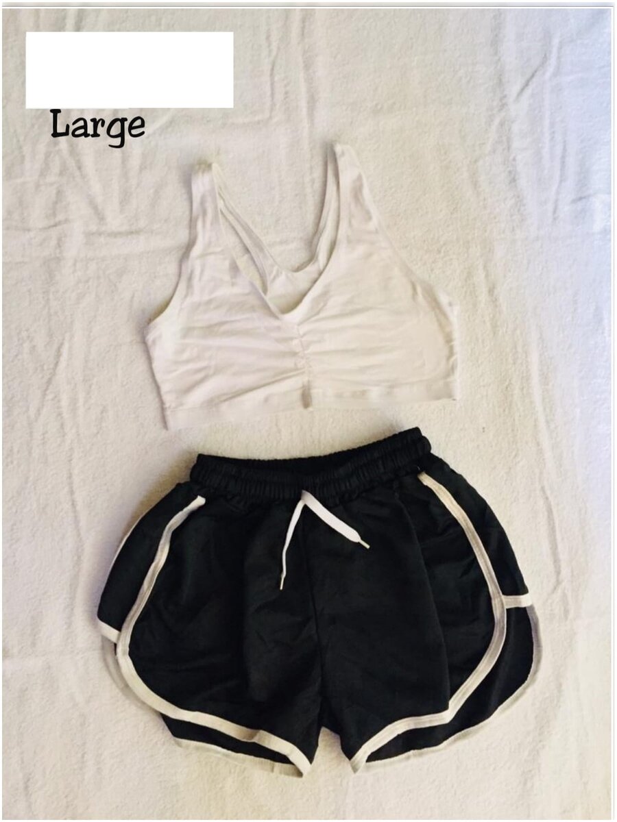 Salaula crop tops and tops