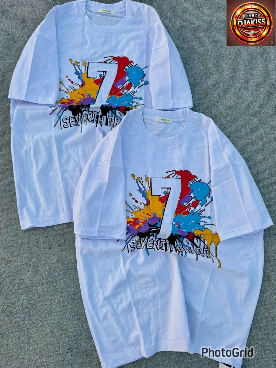 T-shirts oversize graphiques