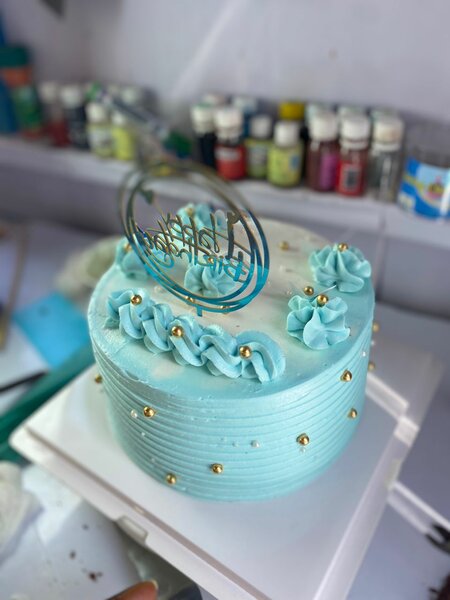 Blue cake