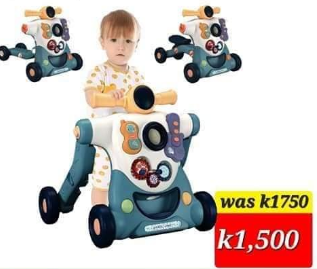 white and gray multipurpose toy (table, bicycle)