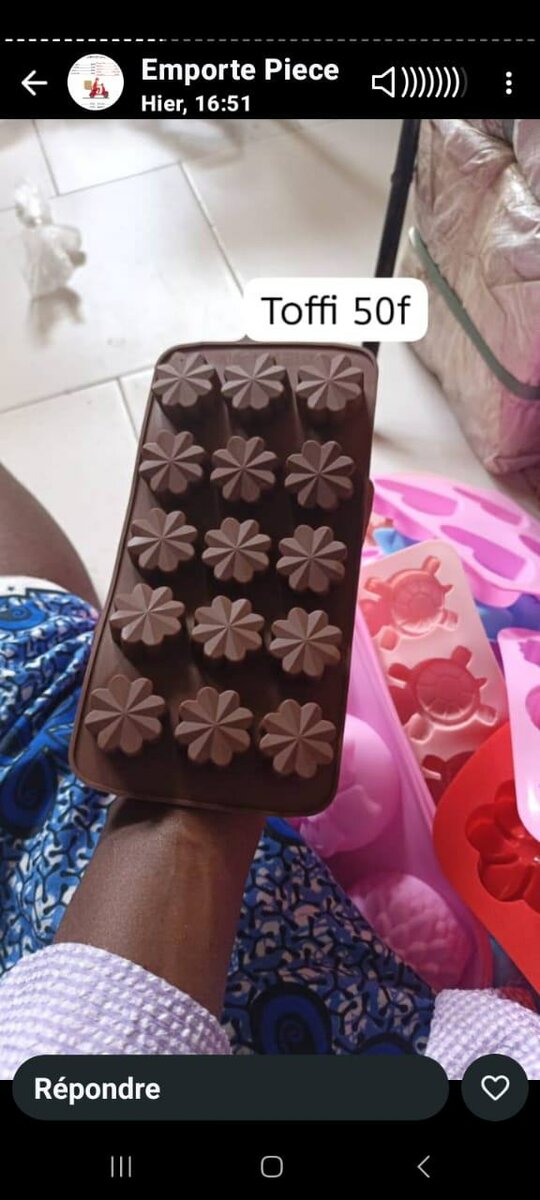 Moule en Silicone Chocolat