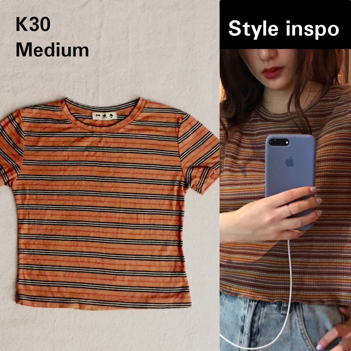 Salaula crop tops and tops