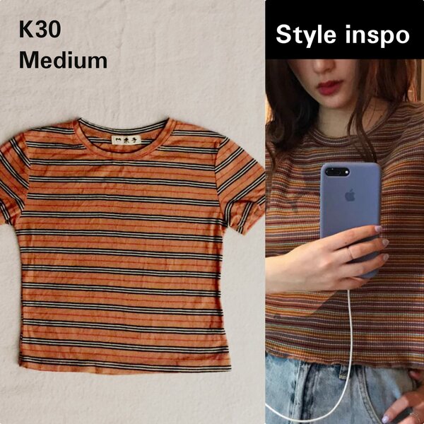 Salaula crop tops and tops