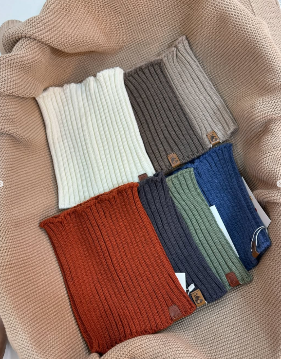 снуды детские разных цветов 