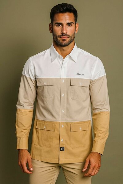 Chemise Homme Moderne Élégante