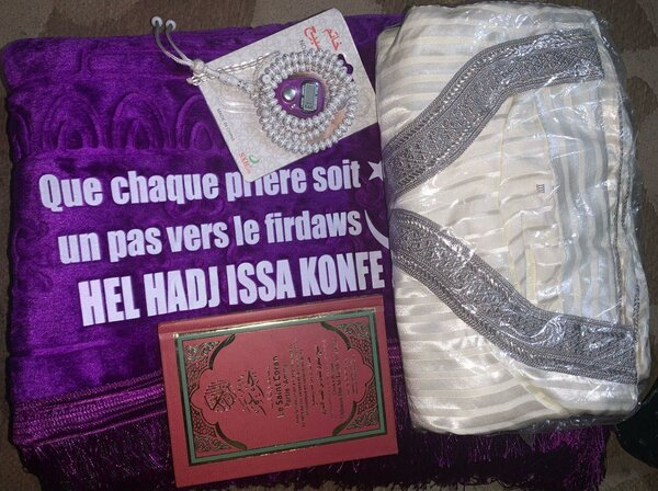 Tapis de prière avec Khimar