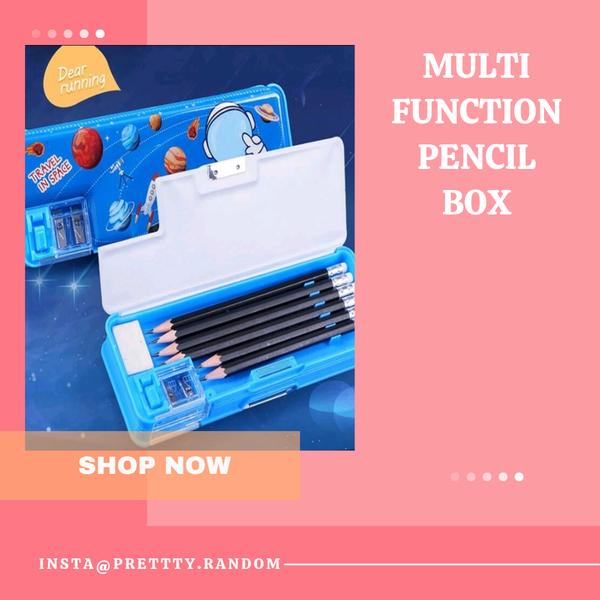 Multi function pencil box