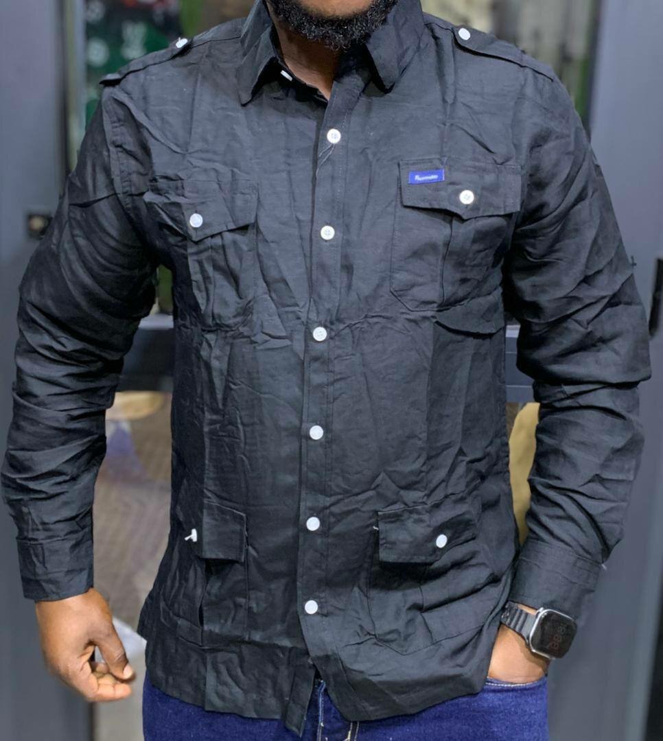 Chemise Homme Style Militaire
