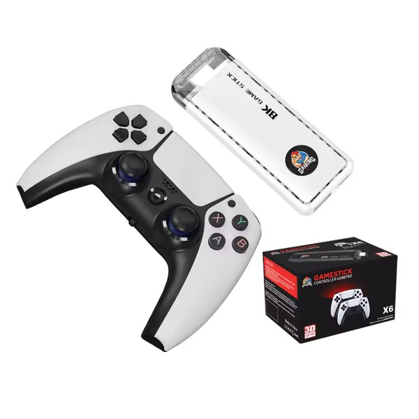 X6 64GB CLASSIC 8K HD TV 40000+ GAMES WITH CONSOLE WIRELESS