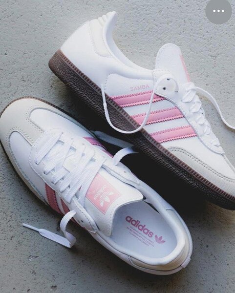 Adidas Samba Blanc et Rose
