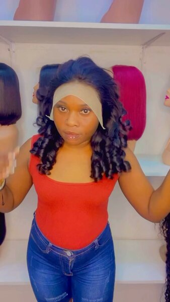 20 inches bounce curl