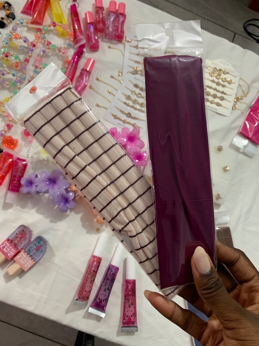 Bandanas colorées pour cheveux