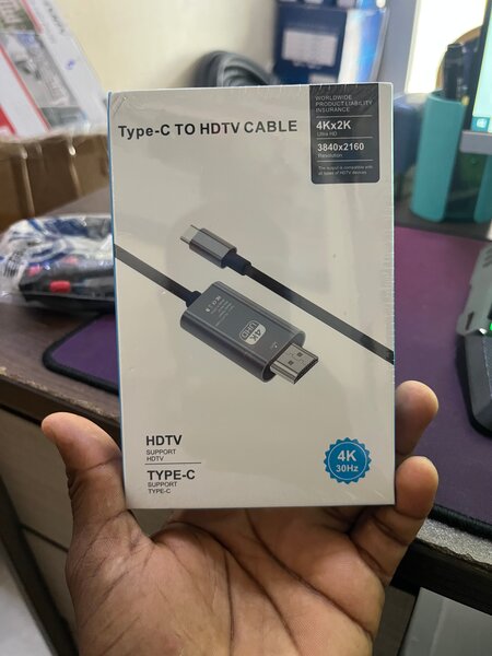 Câble Type-C vers HDTV 4K