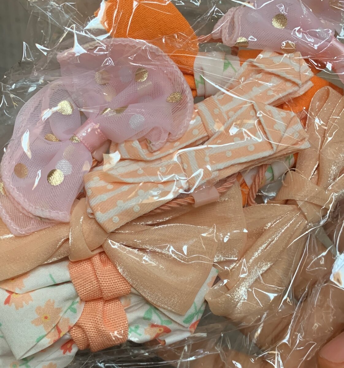 Mesh Flower Scrunchie