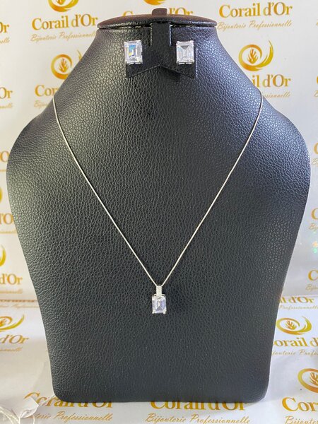 Ensemble femme serti de Zircon