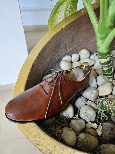 Wilson's Executive Brown derby shoes