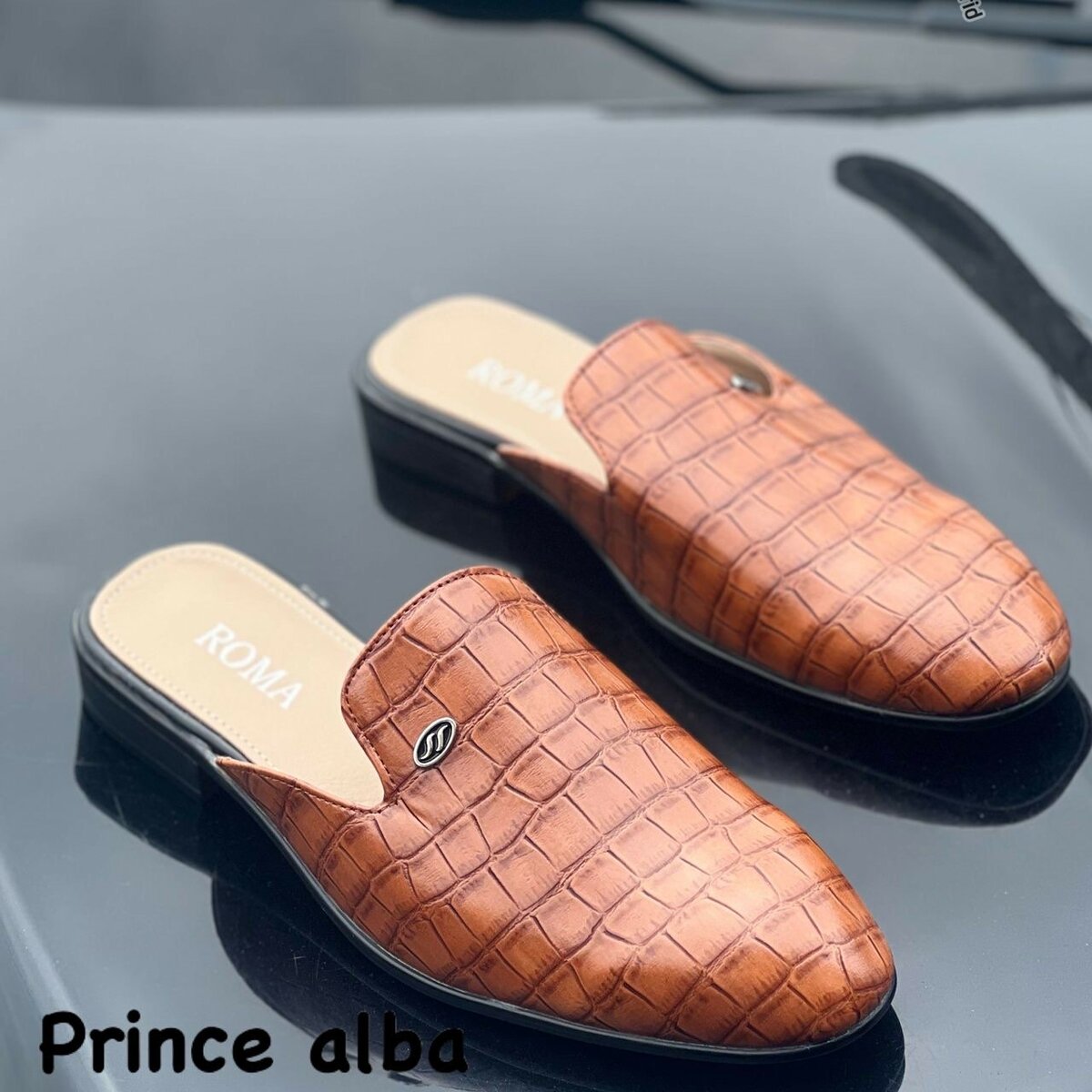 Chaussure babouche homme