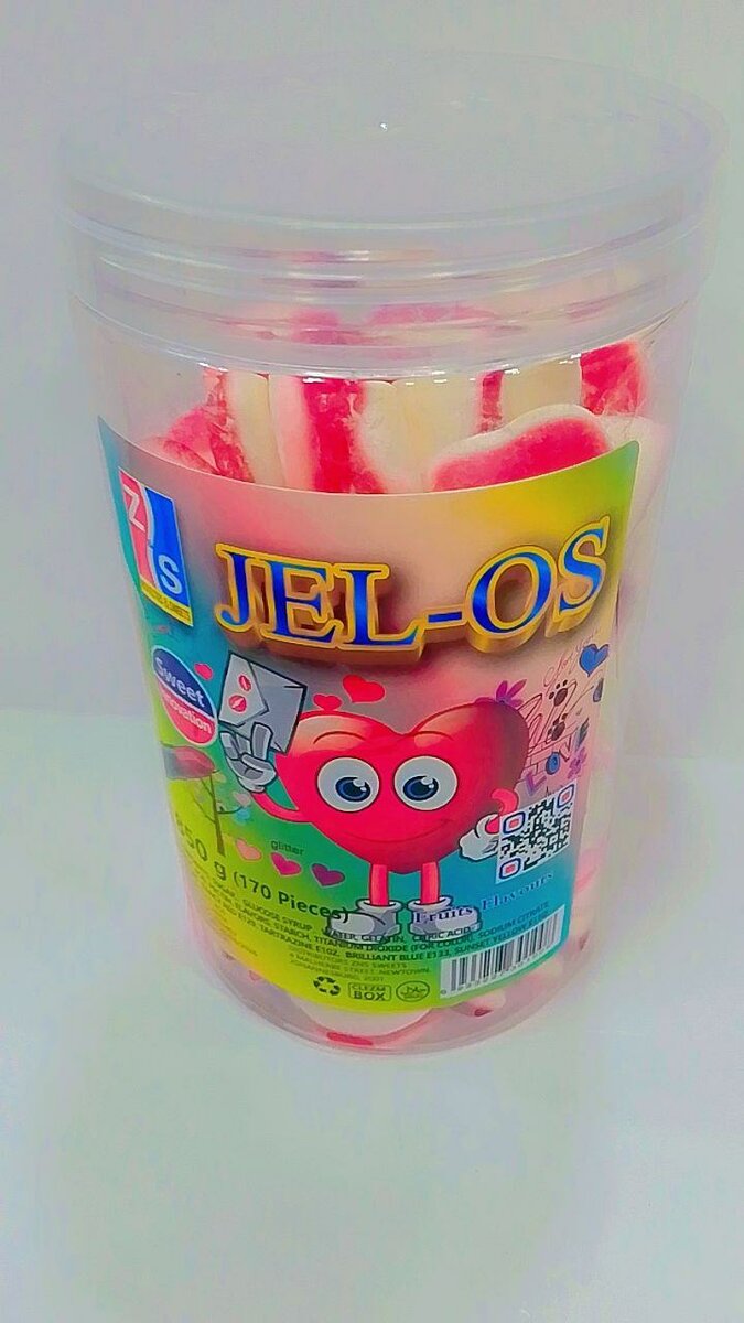 Sour jelly gummies