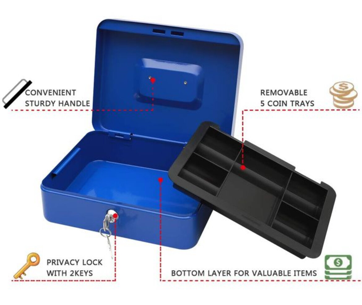 Coffre-fort en acier compact