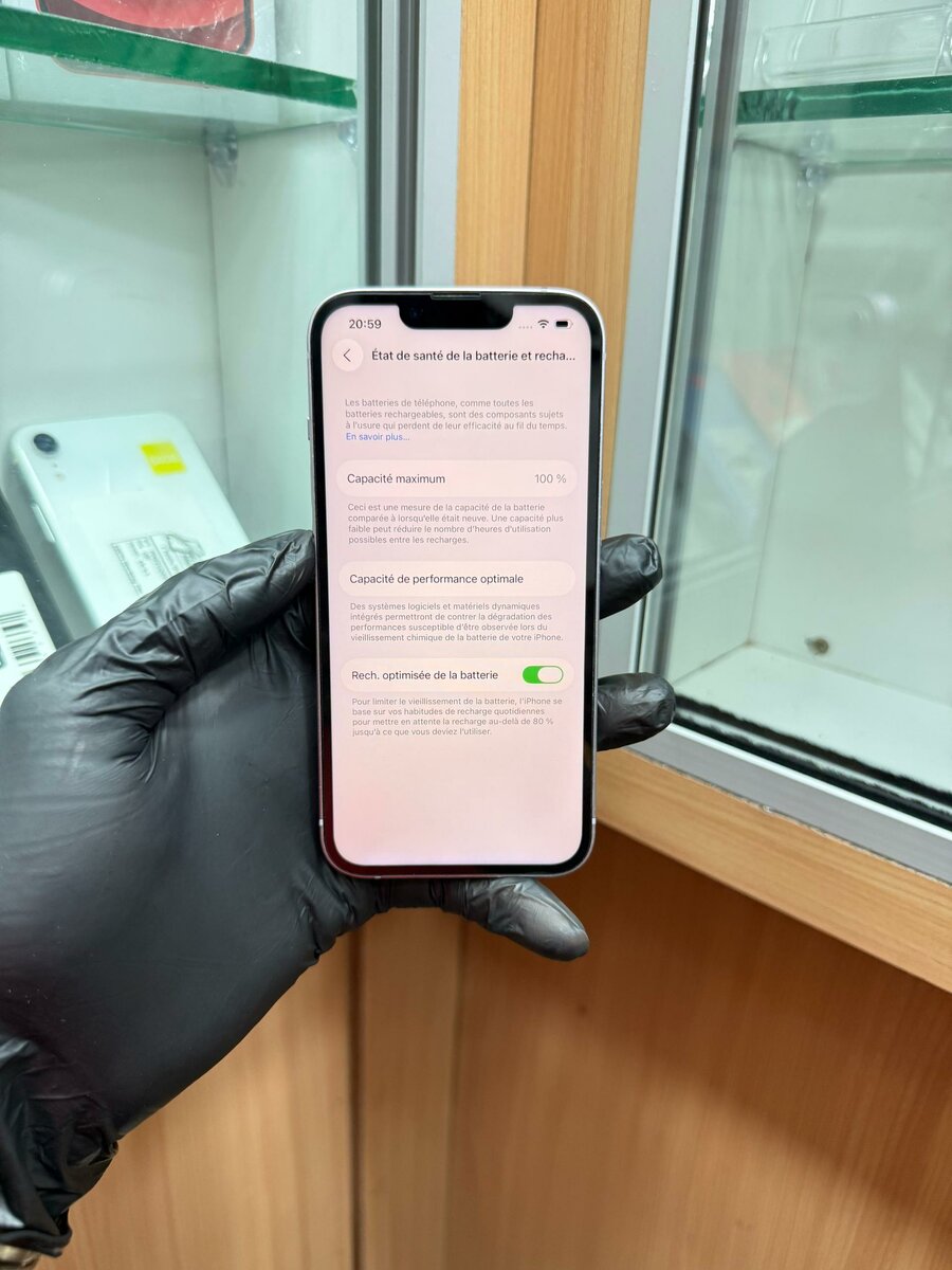 14. 128Go second écrans change