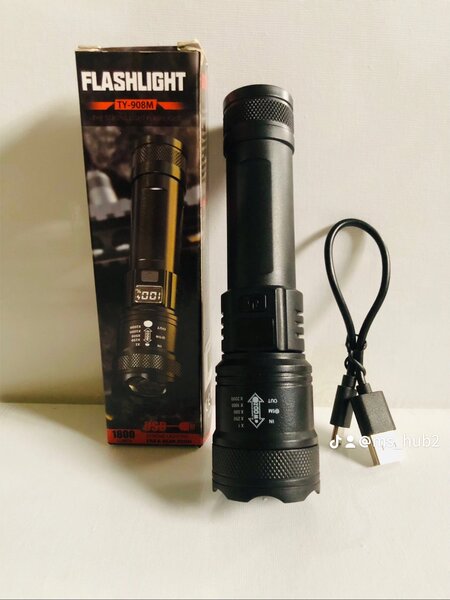 USB SLIDER ZOOM FLASHLIGHT