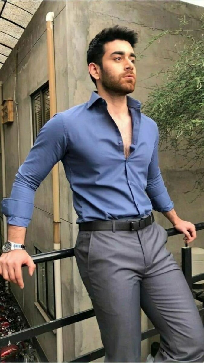 Blue shirt