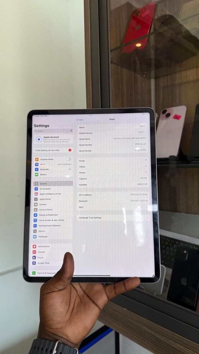 iPad Pro 12.9 inches  6th Generation