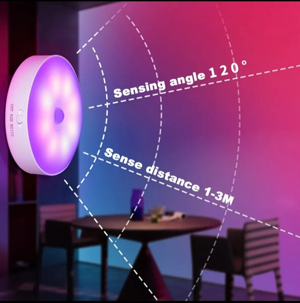 Lampe LED  capteur intégré