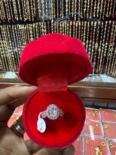 Bague de Fiançailles Éclat Diamant