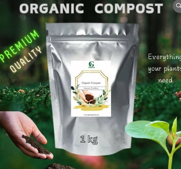 Organic Compost, 1 kg ( Premium Quality)