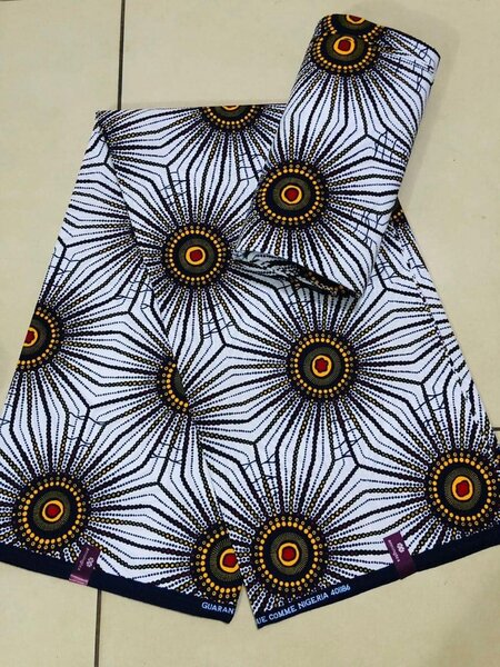 Fabric with a print of 6 meters