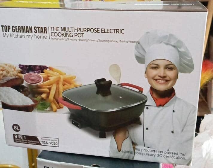Multipurpose electric cooking pot