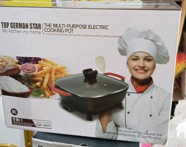 Multipurpose electric cooking pot