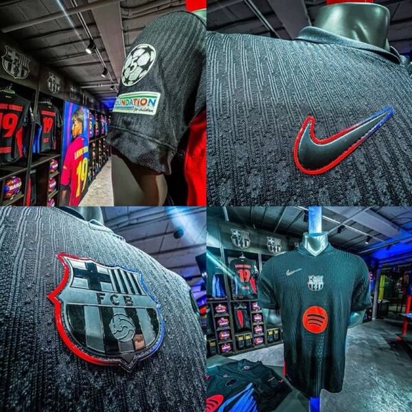 Maillot de football noir club