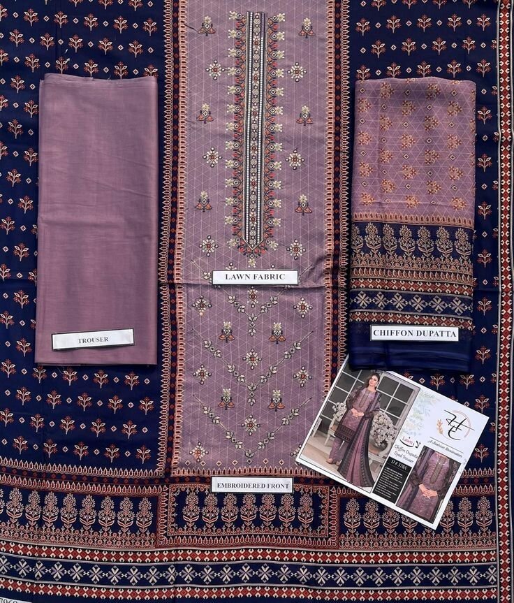 Lawn 3 Peace Suit