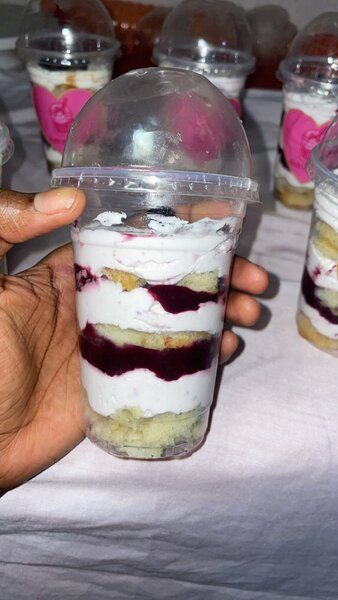 Delish cup saveur myrtille